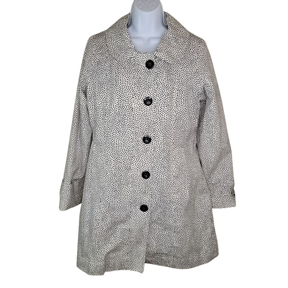 Hatley Polka Dot Rain Jacket Coat Size 10
